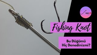 Olta İğnesi Nasıl Bağlanır❓ Sağlam Bir Düğüm Tekniği  FishingHookKnots  How to tie a fishing hook [upl. by Adrahc]