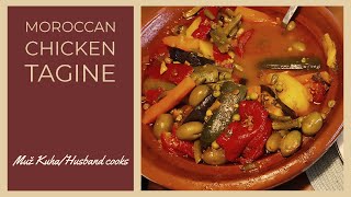 Moroccan Chicken and vegetable Tagine  how to recipe [upl. by Odnanref]