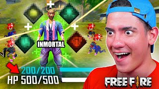 EL MEJOR CONJUNTO DE HABILIDADES PARA TENER VIDA INFINITA EN FREE FIRE  hacker TheDonato [upl. by Oel701]