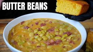 This Was My FAVORITE Childhood Meal Southern Style Butter Beans Recipe [upl. by Naara991]