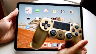 How To Connect PS4 Controller To iPad 2024 [upl. by Ldnek]