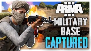 ARMA 3 ANTISTASI  WE CAPTURED A MILITARY BASE [upl. by Vasiliu]