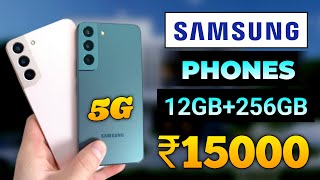 12GB  Top 5 Best Samsung 5G Phone Under 15000 in 2024  120Hz  Best 5G Mobile Under 15000 [upl. by Jariv]