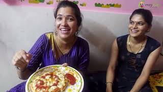 आमची पिझ्झा पार्टी 🍕 जुनी आठवण पुन्हा एकदा 😊Homemade Pizza Party  Crazy Foody Ranjita [upl. by Phox493]