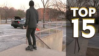 15 Best Rollerblading Tricks Ever [upl. by Hew]