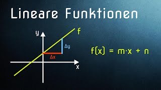 Lineare Funktion in Normalform 13  Einfache Einführung [upl. by Ahsinert]