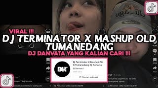 DJ TERMINATOR X MASHUP OLD TUMANEDANG DJ DANVATA VIRAL TIKTOK 2023 [upl. by Yrtsed]