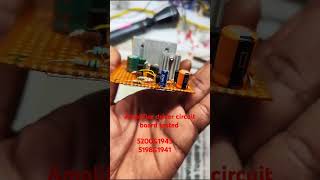 Amplifier driver circuit board tested [upl. by Dlorrej]