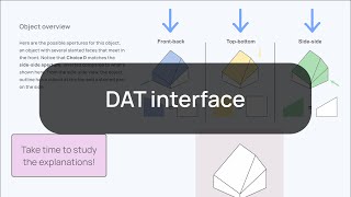 DAT interface  Perceptual Ability Test  DAT PAT [upl. by Urita825]