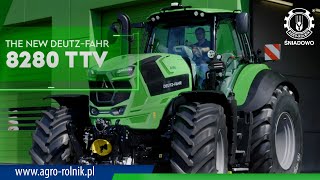 Ciągnik DEUTZFAHR 8280 TTV  poznaj jego możliwości i wyposażenie [upl. by Leirrad]