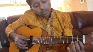 How to play D major Scale and Chromatic scale in Acoustic GuitarBasic Lesson tipsRhitom Sarkar [upl. by Engelhart]