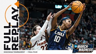 LSU vs Virginia Tech  2023 NCAA women’s Final Four  FULL REPLAY [upl. by Wald152]