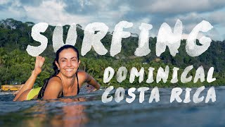 Surfing in Costa Rica with Dominical Surf School  Costa Rica Surf Camps [upl. by Marlyn]