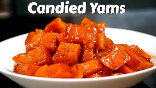 How To Make Candied Yams  The BEST Candied Yams Recipe MrMakeItHappen [upl. by Odom919]