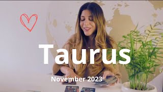 TAURUS❤️ This Has The POTENTIAL To Be EVERYTHING You WANT  November Love Tarot Reading [upl. by Chessy790]