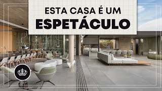 Casa INTEGRADA com a NATUREZA e inspirada na PEDRA DEKTON da Cosentino [upl. by Aspia]