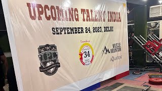 Powerlifting competition in Delhi  IPL federation  my second powerlifting competition [upl. by Skilken]