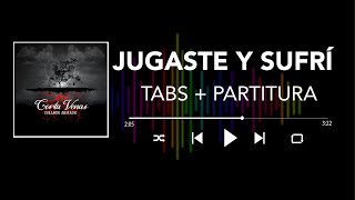 Eslabón Armado  Jugaste y Sufrí Bass CoverTabs  Partitura  Acordes [upl. by Eralc]