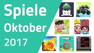 Top Spiele für Android amp iOS  Oktober 2017 [upl. by Adlanor]