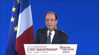 Limpôt à 75 pas voué à quotrapporter un seul euroquot selon Hollande [upl. by Conrado784]