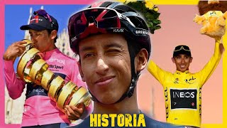 El MONSTRUO que LOGRO lo que NINGUN latinoamericano había alcanzado  EGAN BERNAL Historia GIRO TOUR [upl. by Hoopes]