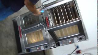 Blodgett double stack convection oven bakery EF111 [upl. by Cleopatre]