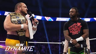 Swerve addresses AEW Revolution amp AEW Champ Samoa Joe answers  3624 AEW Dynamite [upl. by Ammann]