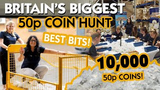 Britain’s Biggest 50p Coin Hunt – Best Bits £5000 worth of 50ps [upl. by Guthry]