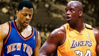 Shaq modeled his game after Patrick Ewing “I wanted to be like Patrick Ewing” [upl. by Akimet198]