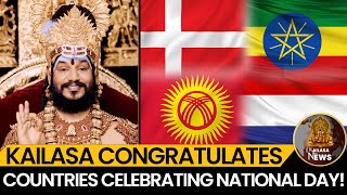 KAILASA Congratulates Netherlands Denmark Ethiopia and Kyrgyzstan on Their National Day news [upl. by Jacquelynn737]