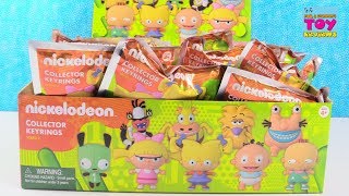 Nickelodeon Collector Keyrings Blind Bags Series 2 Full Box Toy Review  PSToyReviews [upl. by Denis229]