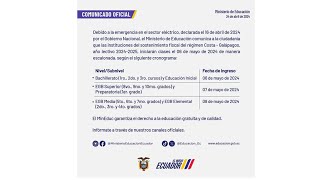 ACTUALIZACIÓN DEL INGRESO DE ESTUDIANTES A LAS INSTITUCIONES EDUCATIVAS COSTAGALÁPAGOS 20242025 [upl. by Dhumma910]