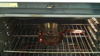 Evaporating water in an oven [upl. by Fraser]