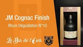 Rhum JM Cognac Finish  Rhum dégustation N°10 [upl. by Behka]