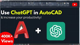 Double Your AutoCAD Productivity Use ChatGPT  AutoCAD Tutorial [upl. by Younglove922]