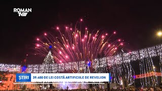 39400 de lei costă artificiile de Revelion [upl. by Ainer]