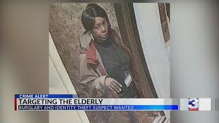 Woman wanted in senior living burglary ID theft cases [upl. by Nanci]