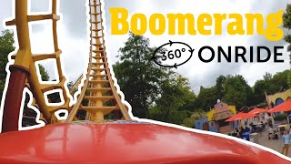 Boomerang 360 Onride [upl. by Ahsinrad296]