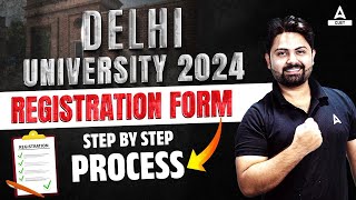 How to Fill DU Registration Form 2024 Step By Step Process  CUET 2024 Biggest Update🔥 [upl. by Eveivenej]