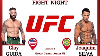 Clay GUIDA vs Joaquim SILVA UFC Full FIGHT [upl. by Ianaj]