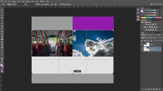 putting 2 images side by side  beginners photoshop tutorial [upl. by Oirretna384]