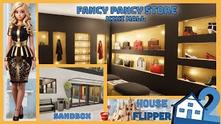 Mini Mall Fancy Pancy Store Sandbox build Realtime House Flipper 2 [upl. by Janicki]