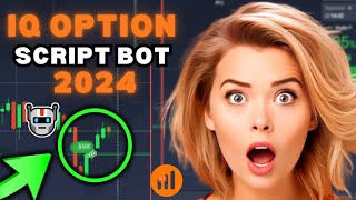 IQ OPTION BOT SCRIPT 2024  SCRIPT INDICATOR [upl. by Kirtap316]