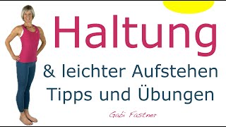 🧥 25 min für eine aufrechte Haltung und leichteres aufstehen vom Boden ohne Geräte [upl. by Ientirb]