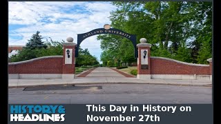 This Day in History on November 27th [upl. by Pilihp]