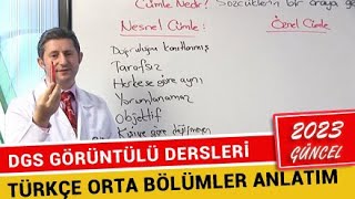 DGS Türkçe Konu Anlatımı  Orta Bölümler  2023 [upl. by Convery]