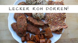 3 fantastische vegane Rezepte mit dem REVODRY dörren [upl. by Fai132]