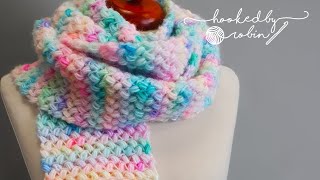 QUICK amp EASY Dreamy Crochet Scarf 🧣🤩 [upl. by Parfitt]