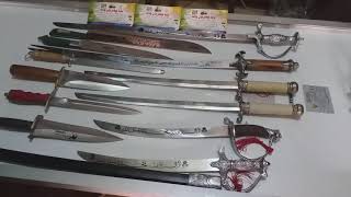 Wazirabad Knife Market  Swords Bazar In Wazirabad Pakistan  Real Dagger Bazar  now in Lahore [upl. by Kulda]