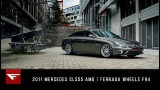 2011 Mercedes CLS55 AMG  Ferrada Wheels FR4 [upl. by Wulf810]